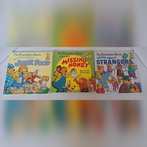 Berenstain Bears Book Collection - Colorful Learning Stories for Kids 3 Books